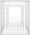 vidaXL - Schanskorf - paal - 50x50x60 - cm - ijzer