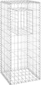 vidaXL - Schanskorf - paal - 50x50x60 - cm - ijzer
