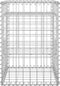 vidaXL - Schanskorf - palen - 2 - st - 40x40x100 - cm - ijzer