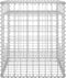 vidaXL - Schanskorf - palen - 2 - st - 40x40x60 - cm - ijzer