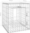 vidaXL - Schanskorf - palen - 2 - st - 50x50x60 - cm - ijzer