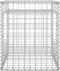 vidaXL - Schanskorf - palen - 2 - st - 50x50x60 - cm - ijzer