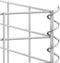 vidaXL - Schanskorf - plantenbakken - 3 - st - verhoogd - 30x30x100 - cm - ijzer