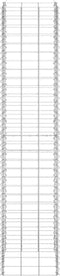 vidaXL - Schanskorf - plantenbakken - 3 - st - verhoogd - 30x30x100 - cm - ijzer
