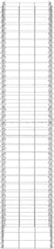 vidaXL - Schanskorf - plantenbakken - 3 - st - verhoogd - 30x30x150 - cm - ijzer