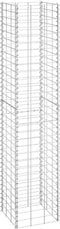 vidaXL - Schanskorf - plantenbakken - 3 - st - verhoogd - 30x30x150 - cm - ijzer