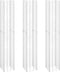 vidaXL - Schanskorf - plantenbakken - 3 - st - verhoogd - 30x30x200 - cm - ijzer