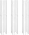 vidaXL - Schanskorf - plantenbakken - 3 - st - verhoogd - 30x30x200 - cm - ijzer