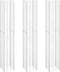 vidaXL - Schanskorf - plantenbakken - 3 - st - verhoogd - 30x30x200 - cm - ijzer