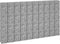 vidaXL - Schanskorf - plantenbakken - 4 - st - 30x30x50/100/150/200 - cm - ijzer