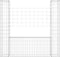 vidaXL - Schanskorf - U-vormig - met - 2 - palen - 140x20x150 - cm - ijzer