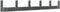 vidaXL - Schanskorf - U-vormig - met - 4 - palen - 380x20x200 - cm - ijzer