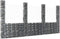 vidaXL - Schanskorf - U-vormig - met - 4 - palen - 380x20x200 - cm - ijzer