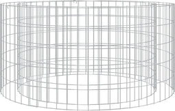 vidaXL - Schanskorf - vuurplaats - Ø - 100 - cm - gegalvaniseerd - ijzer