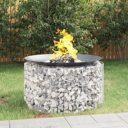 vidaXL - Schanskorf - vuurplaats - Ø - 50 - cm - gegalvaniseerd - ijzer