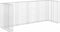 vidaXL - Schanskorfmuur - containers - 320x100x120 - cm - gegalvaniseerd - staal