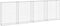 vidaXL - Schanskorfmuur - met - deksels - 300x30x100 - cm - gegalvaniseerd - staal