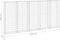 vidaXL - Schanskorfmuur - met - deksels - 300x30x150 - cm - gegalvaniseerd - staal