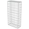 vidaXL - Schanskorfmuur - met - deksels - 50x20x100 - cm - gegalvaniseerd - staal