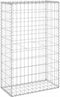 vidaXL - Schanskorfmuur - met - deksels - 60x30x100 - cm - gegalvaniseerd - staal