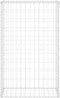 vidaXL - Schanskorfmuur - met - deksels - 60x30x100 - cm - gegalvaniseerd - staal