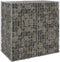 vidaXL - Schanskorfmuur - met - deksels - 60x30x100 - cm - gegalvaniseerd - staal
