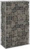 vidaXL - Schanskorfmuur - met - deksels - 900x30x150 - cm - gegalvaniseerd - staal