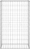 vidaXL - Schanskorfmuur - met - deksels - 900x30x150 - cm - gegalvaniseerd - staal