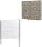 vidaXL - Schanskorfpaal - 220 - cm - gegalvaniseerd - staal - zilverkleurig