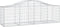 vidaXL - Schanskorven - 10 - st - gewelfd - 200x50x60/80 - cm - gegalvaniseerd - ijzer