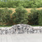 vidaXL - Schanskorven - 10 - st - gewelfd - 300x50x40/60 - cm - gegalvaniseerd - ijzer