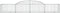 vidaXL - Schanskorven - 11 - st - gewelfd - 300x50x40/60 - cm - gegalvaniseerd - ijzer