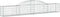 vidaXL - Schanskorven - 13 - st - gewelfd - 300x30x40/60 - cm - gegalvaniseerd - ijzer