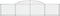 vidaXL - Schanskorven - 2 - st - gewelfd - 300x30x60/80 - cm - gegalvaniseerd - ijzer