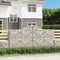 vidaXL - Schanskorven - 2 - st - gewelfd - 300x50x140/160 - cm - ijzer