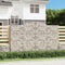 vidaXL - Schanskorven - 2 - st - gewelfd - 300x50x180/200 - cm - ijzer