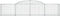 vidaXL - Schanskorven - 2 - st - gewelfd - 300x50x60/80 - cm - gegalvaniseerd - ijzer