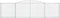 vidaXL - Schanskorven - 3 - st - gewelfd - 400x30x100/120 - cm - ijzer