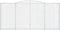 vidaXL - Schanskorven - 3 - st - gewelfd - 400x30x180/200 - cm - ijzer