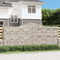 vidaXL - Schanskorven - 3 - st - gewelfd - 400x50x160/180 - cm - ijzer