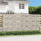 vidaXL - Schanskorven - 3 - st - gewelfd - 400x50x200/220 - cm - ijzer