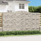 vidaXL - Schanskorven - 3 - st - gewelfd - 400x50x220/240 - cm - ijzer