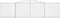 vidaXL - Schanskorven - 4 - st - gewelfd - 400x50x100/120 - cm - ijzer