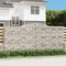 vidaXL - Schanskorven - 5 - st - gewelfd - 400x30x180/200 - cm - ijzer