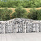 vidaXL - Schanskorven - 6 - st - gewelfd - 400x50x80/100 - cm - gegalvaniseerd - ijzer