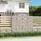 vidaXL - Schanskorven - 7 - st - gewelfd - 200x50x180/200 - cm - ijzer