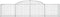 vidaXL - Schanskorven - 7 - st - gewelfd - 300x50x60/80 - cm - gegalvaniseerd - ijzer