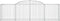 vidaXL - Schanskorven - 7 - st - gewelfd - 300x50x80/100 - cm - gegalvaniseerd - ijzer