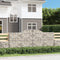 vidaXL - Schanskorven - 8 - st - gewelfd - 300x50x120/140 - cm - ijzer