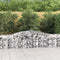 vidaXL - Schanskorven - 8 - st - gewelfd - 400x50x60/80 - cm - gegalvaniseerd - ijzer